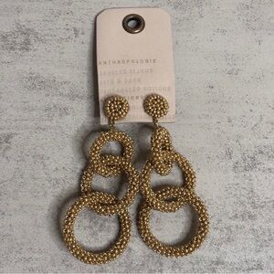 Anthropologie Deepa Gurnani Ember Earrings in Gold